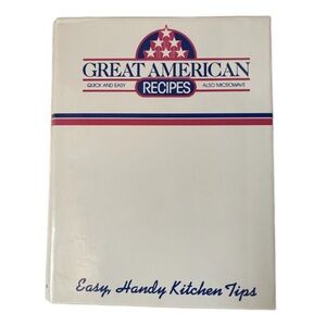 Vintage 1980’s “Great American Recipes” Cookbook